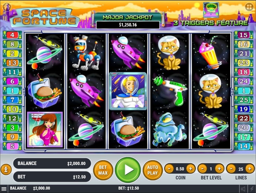 Space Fortune game play